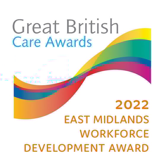 2022 Great British Care Awards Workforcedevelopment award
