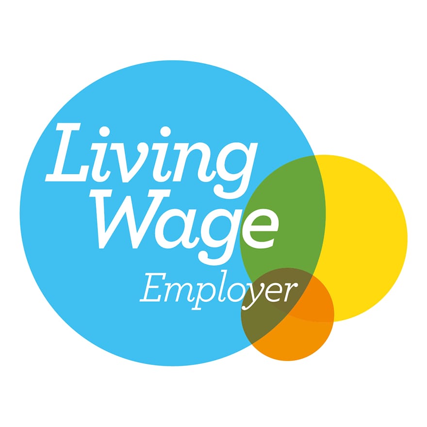 We are an accredited Living Wage Employer