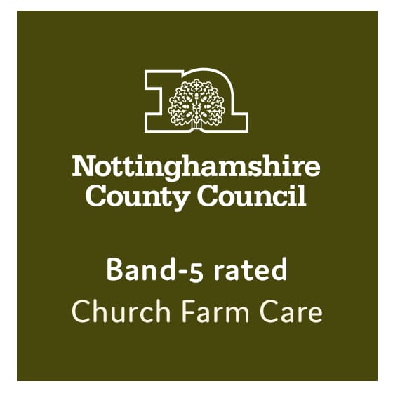 Church Farm Band-5 rated Dementia Care Homes in Nottingham