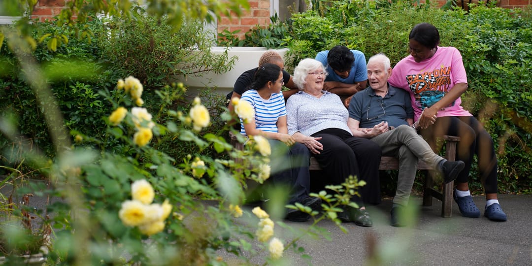 Supporting peoples living needs at Skylarks specialist care home