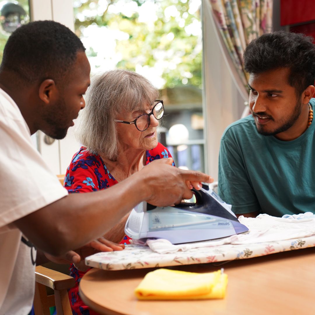 Supporting peoples living needs at Skylarks specialist care home