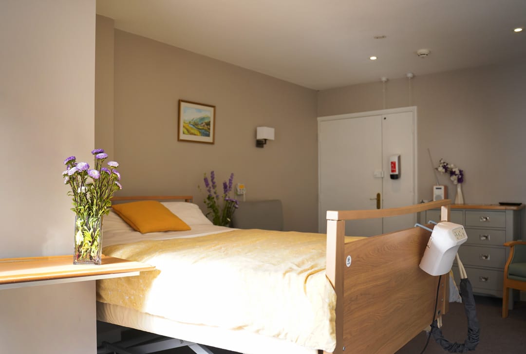 Field House Nottingham specialist care home bedroom