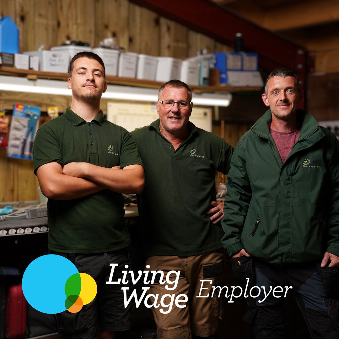 Church Farm Care is proud to be an Accredited Living Wage Employer