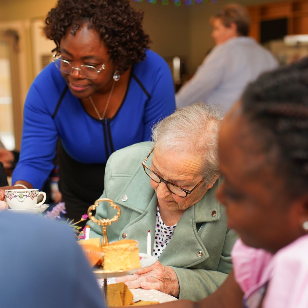 The Church Farm specialist care team complete an intensive programme of training to support people with dementia