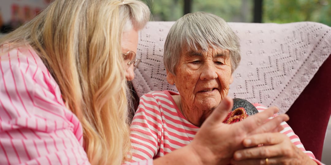 Supporting peoples living needs at Skylarks specialist care home