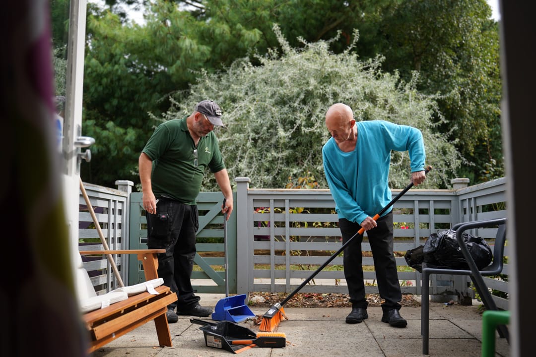 Supporting peoples living needs at Skylarks specialist care home