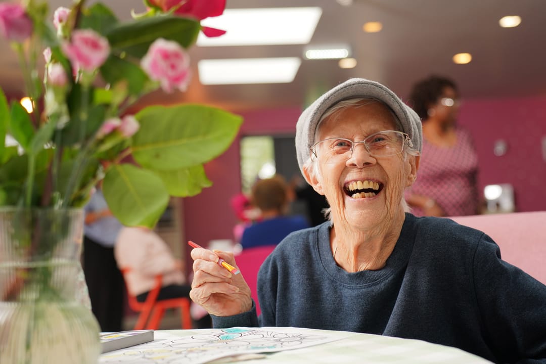 Supporting peoples living needs at Skylarks specialist care home