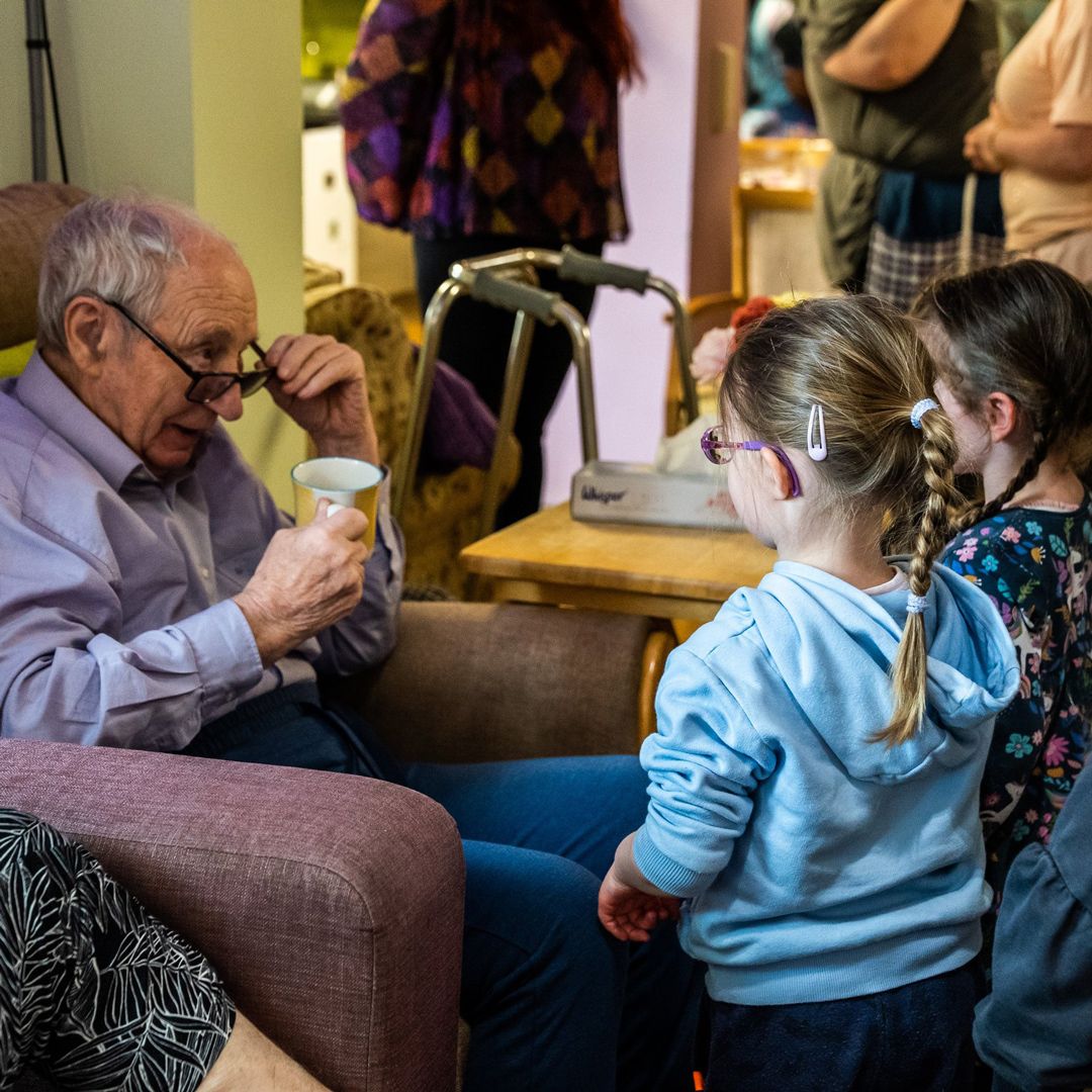 Wren Hall family members also interact with the nursery children next door on a regular basis, and embark on trips and excursions